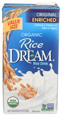 Imagine Foods Rice Dream Organic Enriched Original Rice Beverage, 64 Ounce -- 8 per case.