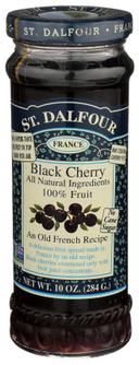 St.Dalfour Black Cherry Consv - 10 ounce -- 6 per case.