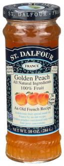 St.Dalfour Peach Consv - 10 ounce -- 6 per case.