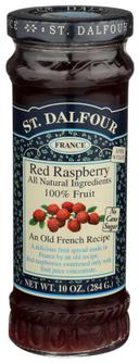 St.Dalfour Red Raspberry Consv - 10 ounce  -- 6 per case.