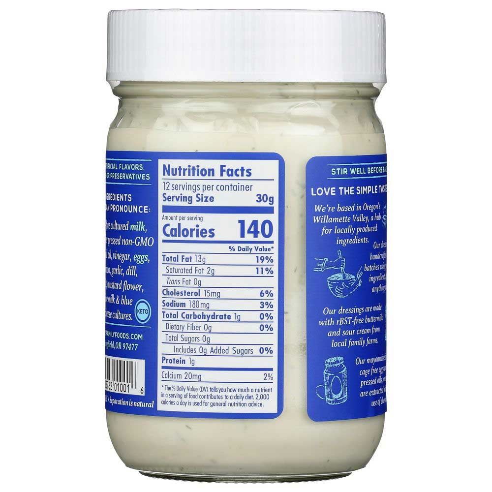 Tobys Blue Cheese Dressing and Dip, 12 Fluid Ounce -- 6 per case