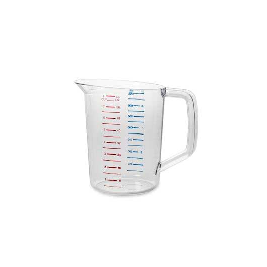 Rubbermaid Bouncer Clear Measuring Cup, 4 Quart