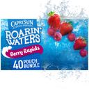 Capri Sun Roarin Waters Berry Flavored Beverage, 60 Fluid Ounce -- 4 per case.