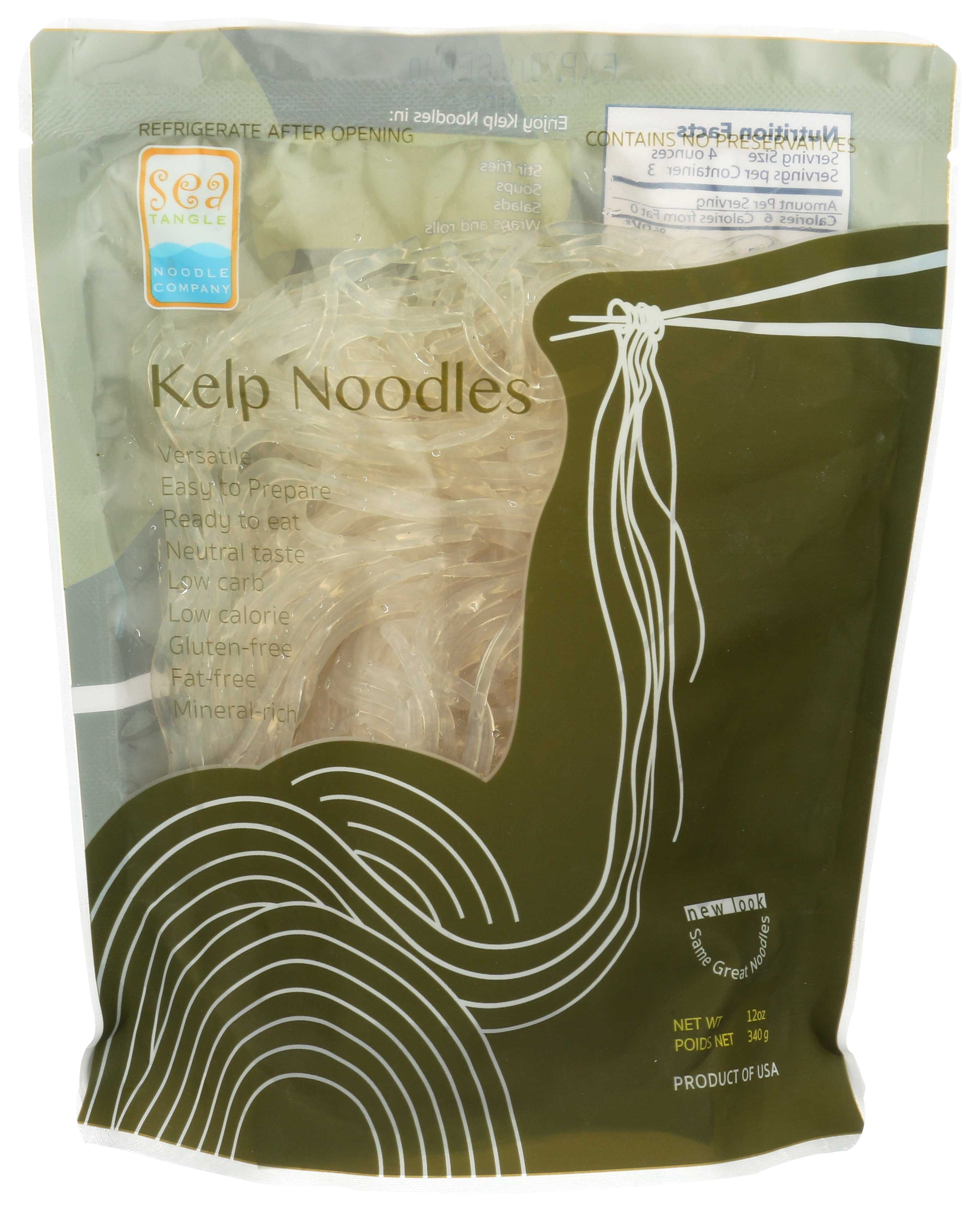 Sea Tangle Kelp Noodles, 12 Ounce -- 12 per case.