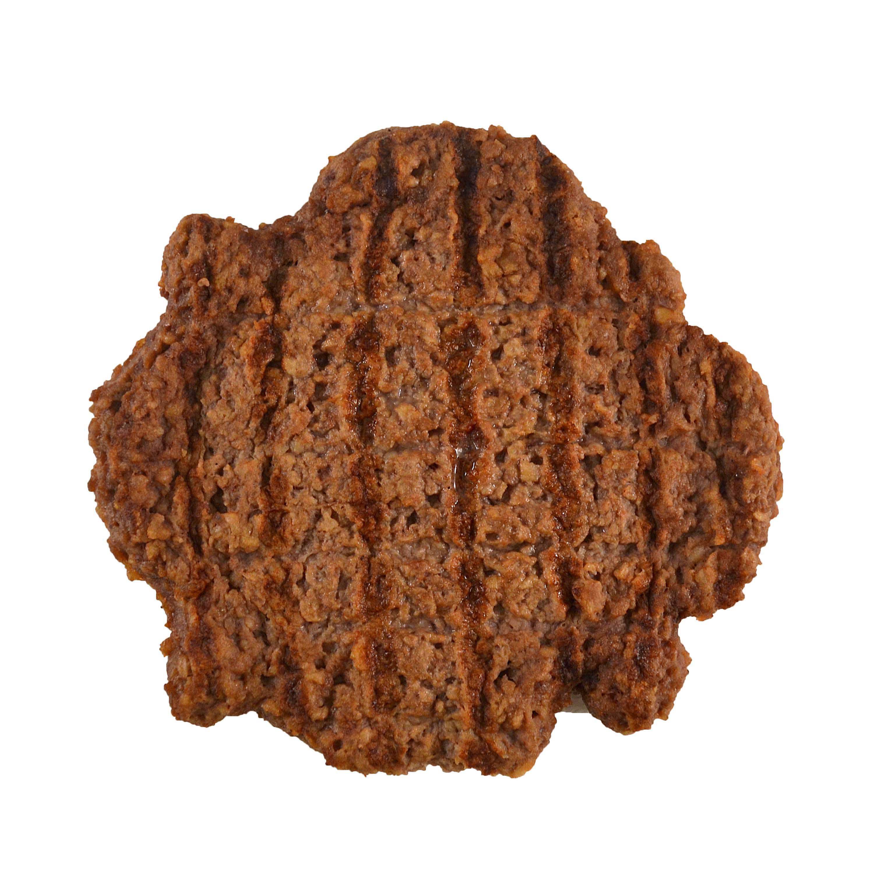 Kings Command Foods Cooked Cubed Beef Patty, 3.5 Ounce -- 69 per case.