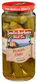 Santa Barbara Pickled Okra, 16 Ounce -- 6 per case