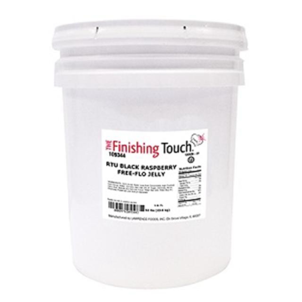 The Finishing Touch Black Raspberry Free Flow Jelly, 52 Pound