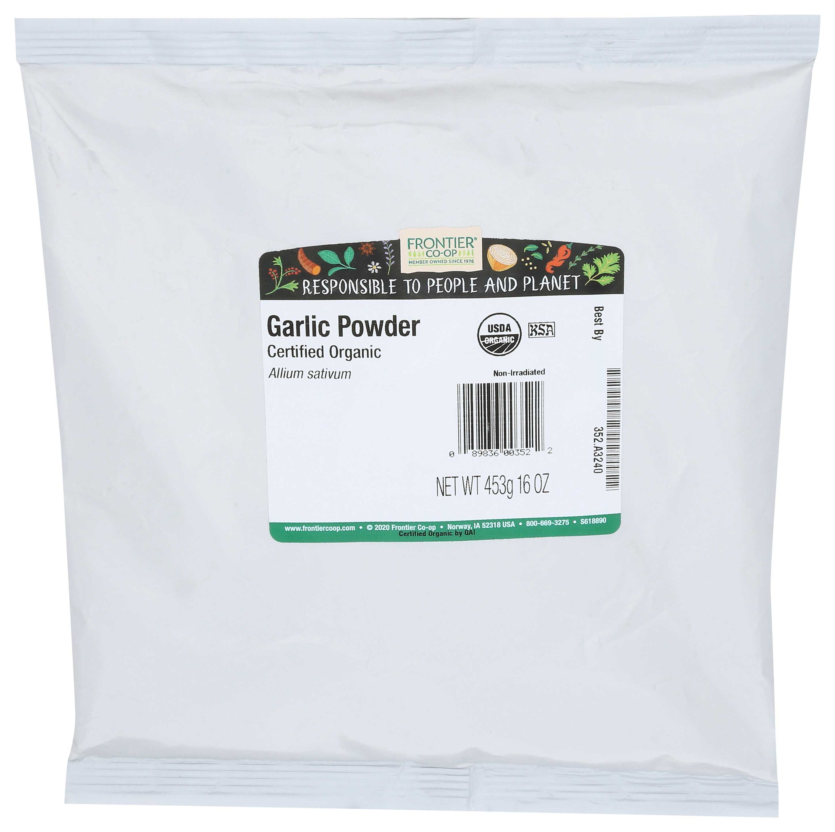 Frontier Co-op Garlic Powder, 1 Pound