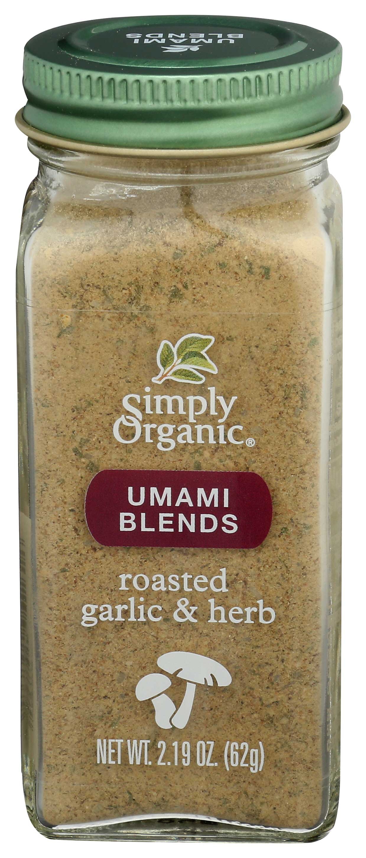 Simply Organic Roasted Garlic and Herb Umami Blend, 2.19 Ounce