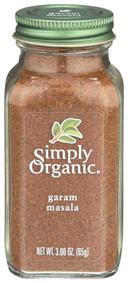 Simply Organic Garam Masala, 3 Ounce -- 6 per case.