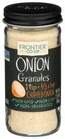Frontier Herb White Onion Granules, 2.4 Ounce