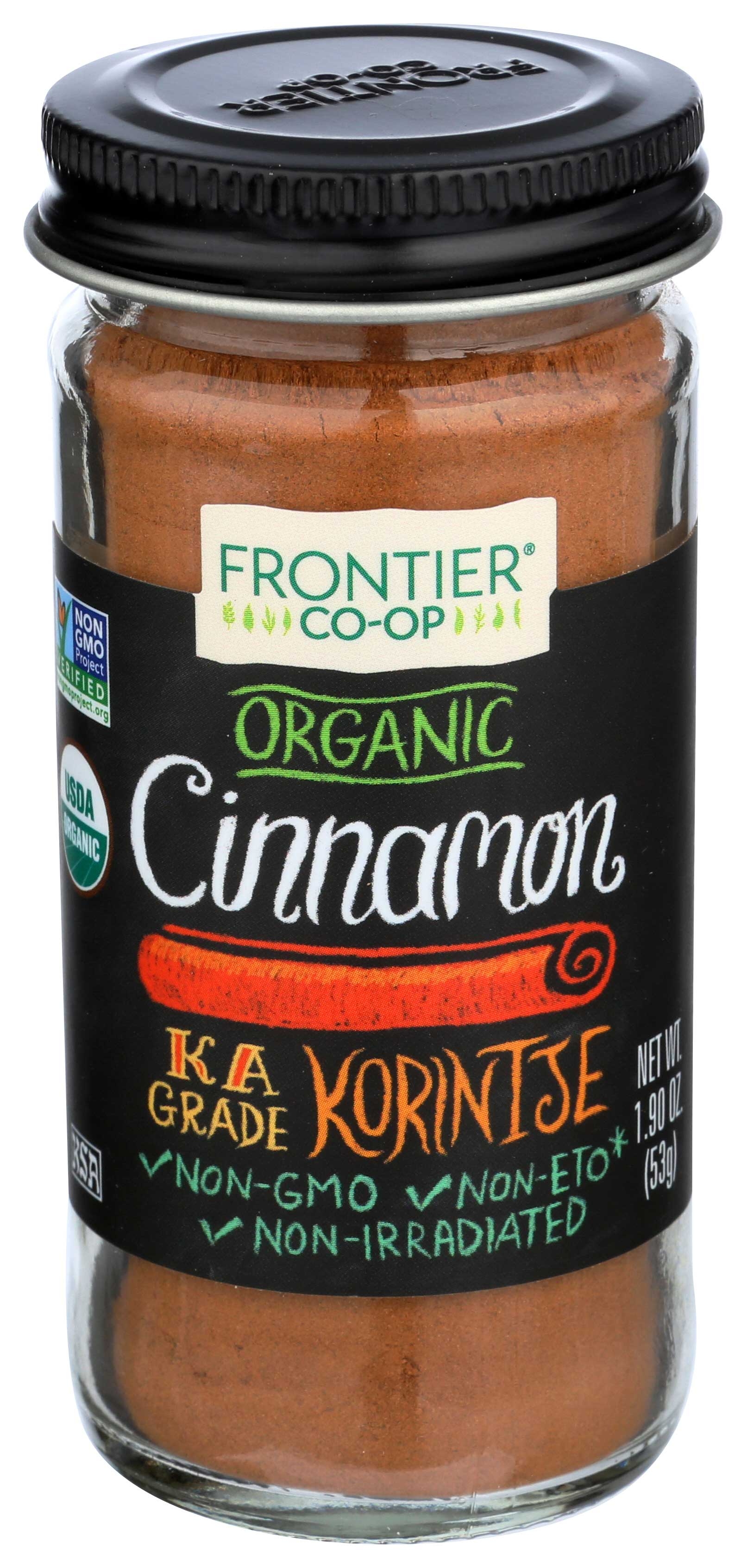 Frontier Herb Organic Cinnamon Ground, 1.90 Ounce