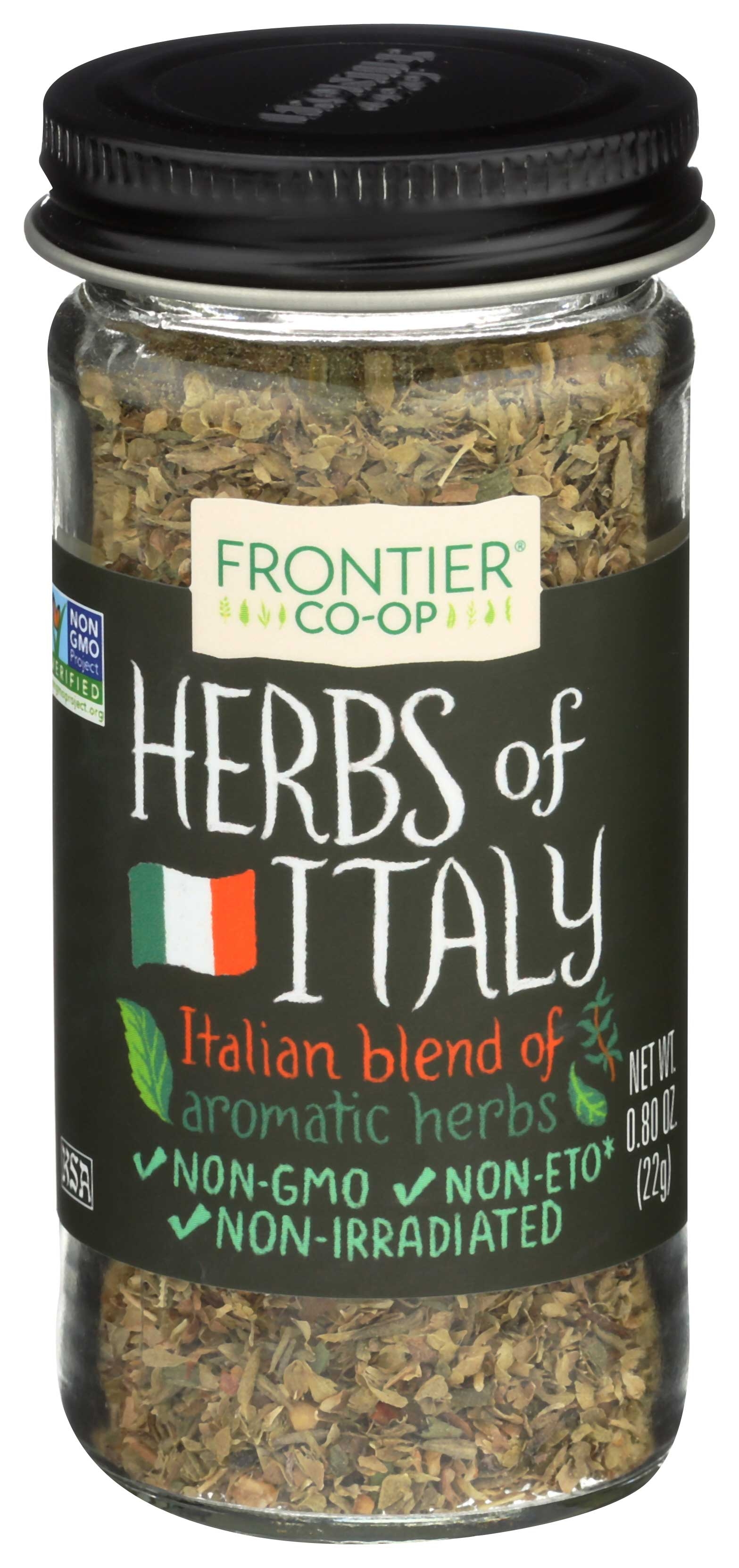 Frontier Herb Int l Seas Herbs of Italy Seasoning Blend, 0.80 Ounce
