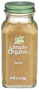 Simply Organic Ground Cumin Seed, 2.31 Ounce -- 6 per case.
