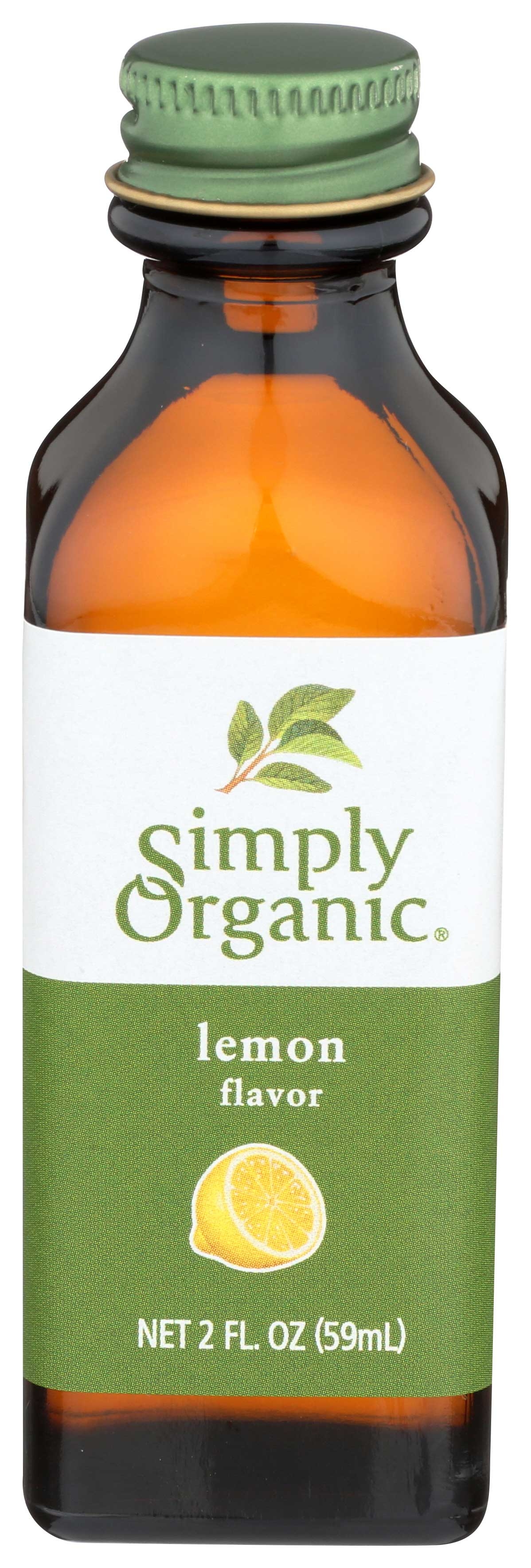 Simply Organic Lemon Flavor, 2 Ounce -- 6 per case.