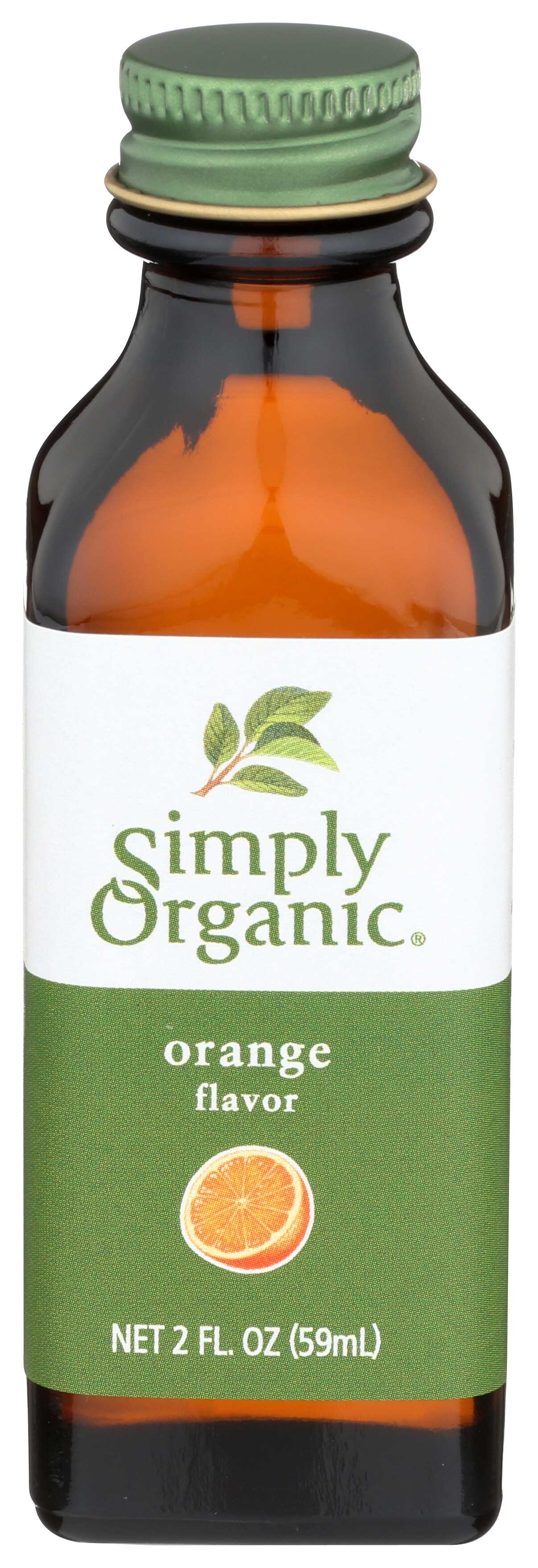 Simply Organic Orange Flavor, 2 Ounce -- 6 per case.