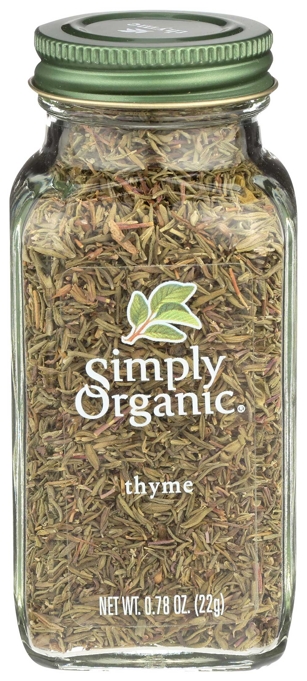 Simply Organic Whole Thyme Leaf, 0.78 Ounce -- 6 per case
