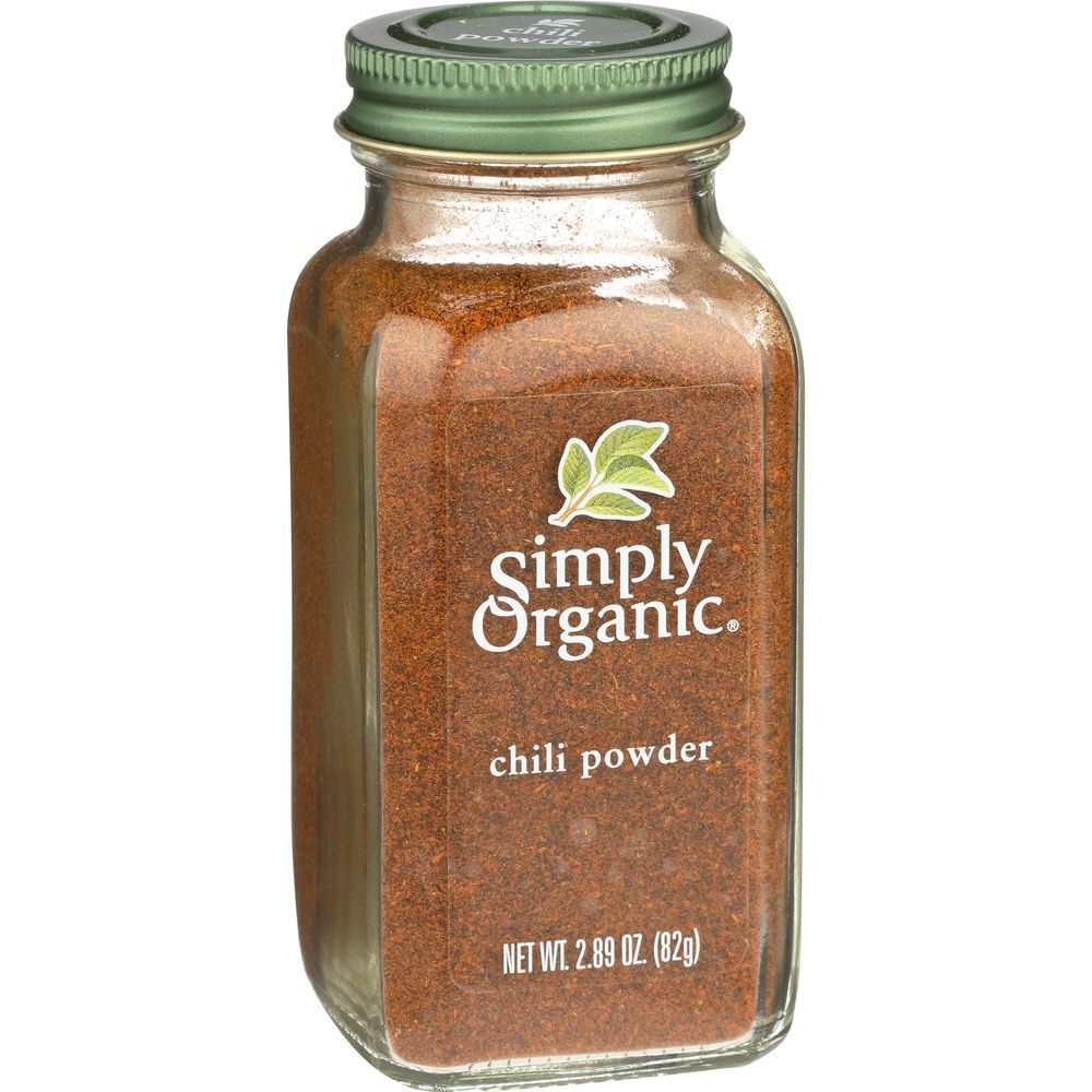 Simply Organic Chili Powder, 2.89 Ounce -- 6 Per Case