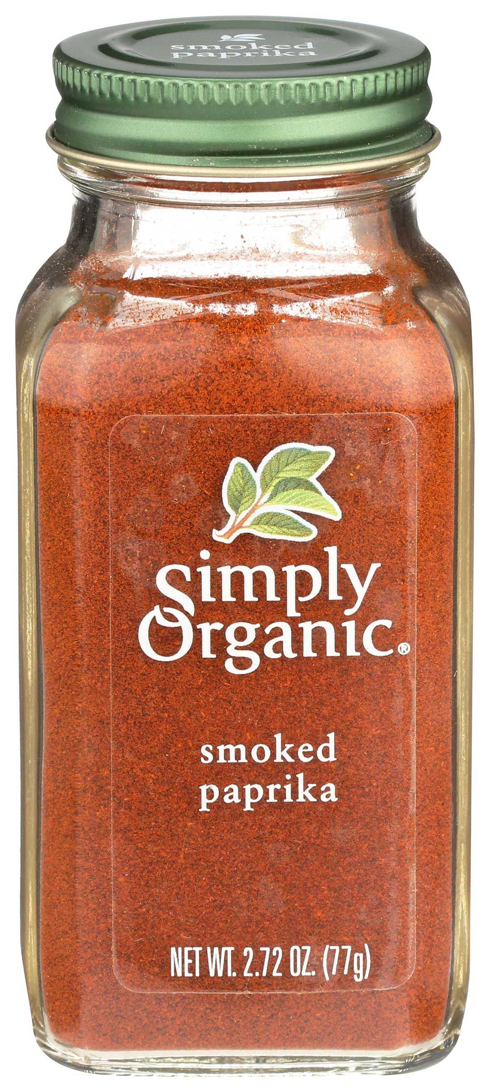 Simply Organic Smoked Paprika, 2.72 Ounce -- 6 Per Case