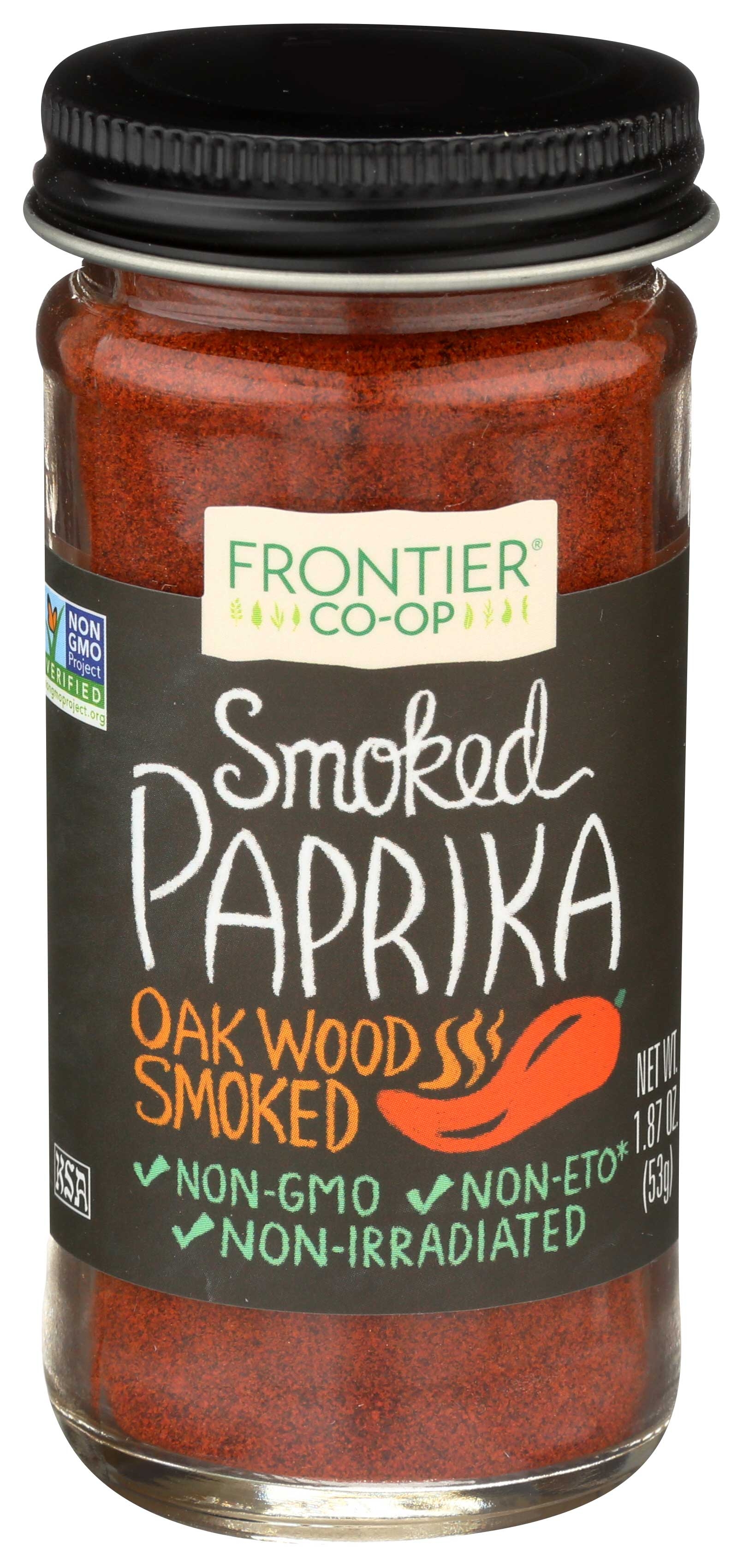 Frontier Co Op Ground Smoked Paprika, 1.87 Ounce