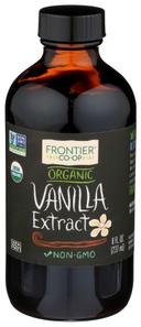 Frontier Herb Organic Vanilla Extract, 8 Fluid Ounce.