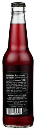 Virgils Black Cherry Soda, 12 Ounce -- 24 per case.