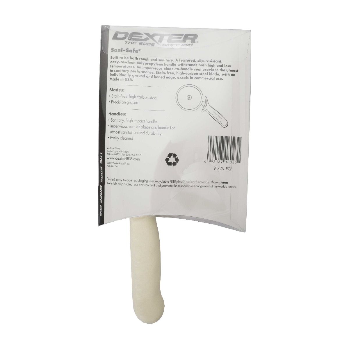 Dexter Sani-safe Pizza Cutter, 4 Inch