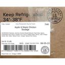 Sausages By Amylu Apple and Maple Chicken Sausage, 10 Pound