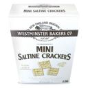 Westminster Baker Mini Saltine Cracker, 8 Ounce -- 12 per case