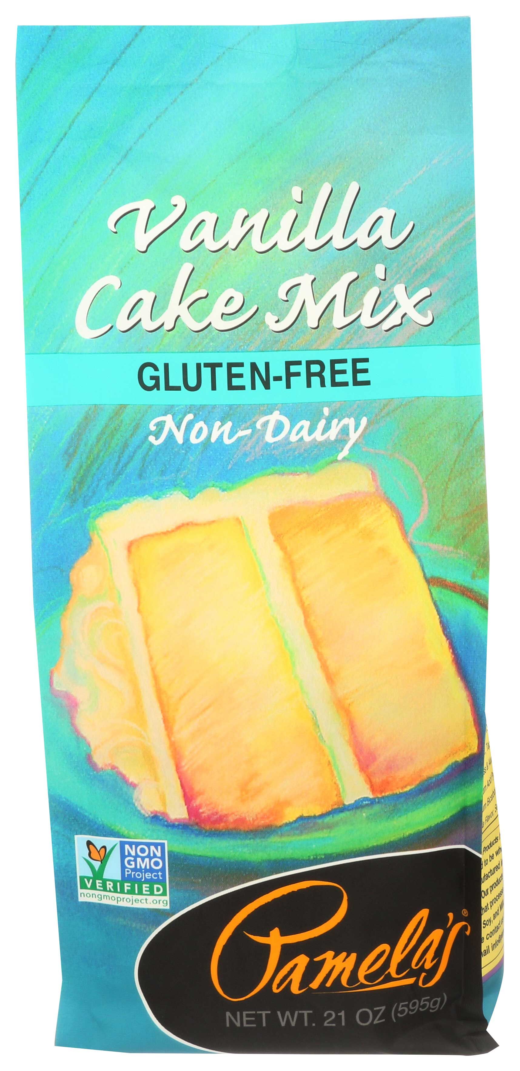Pamela's Products Classic Vanilla Cake Mix, 21 Ounce -- 6 Per Case