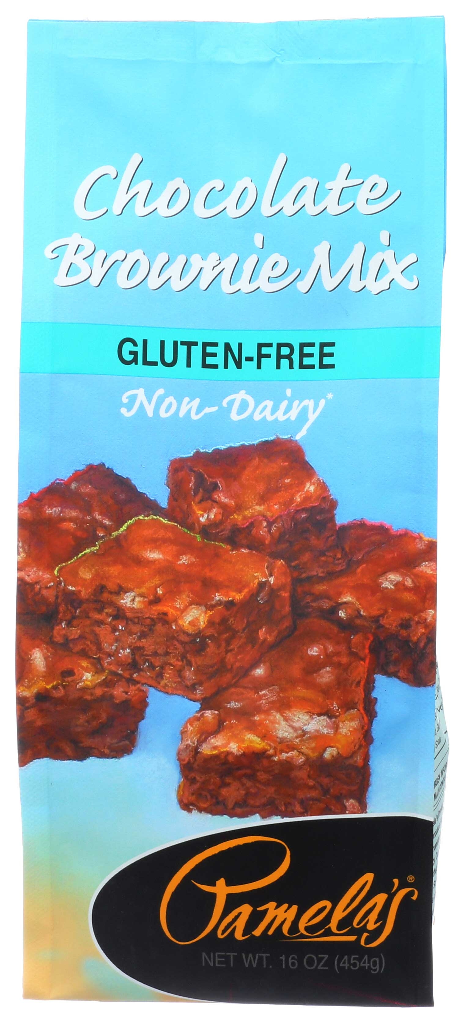 Pamelas Wheat Free Chocolate Brownie Mix, 16 Ounce -- 6 per case.