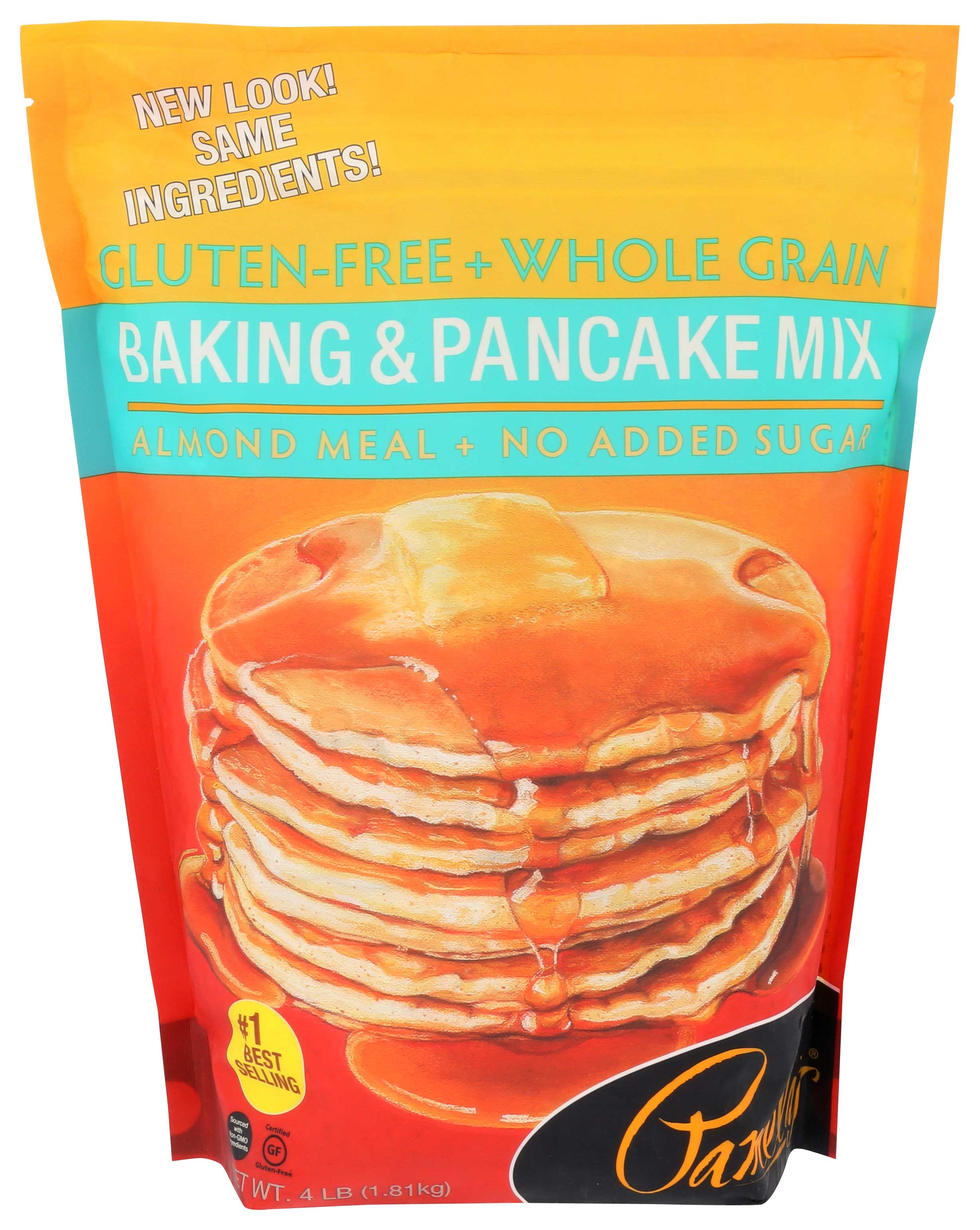 Pamelas Products Baking and Pancake Mix, 4 Pound -- 3 per case.