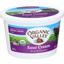 Organic Valley Organic Rich and Creamy Sour Cream, 16 Ounce -- 6 per case