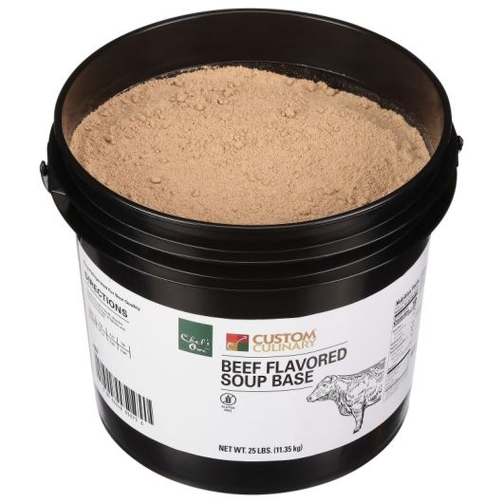 Chefs Own Beef Flavor Granular Soup Base, 25 Pound