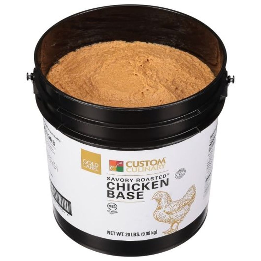 Gold Label Savory Roasted Chicken Base Paste, 20 Pound