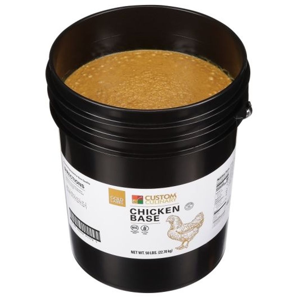 Gold Label Chicken Base Paste, 50 Pound