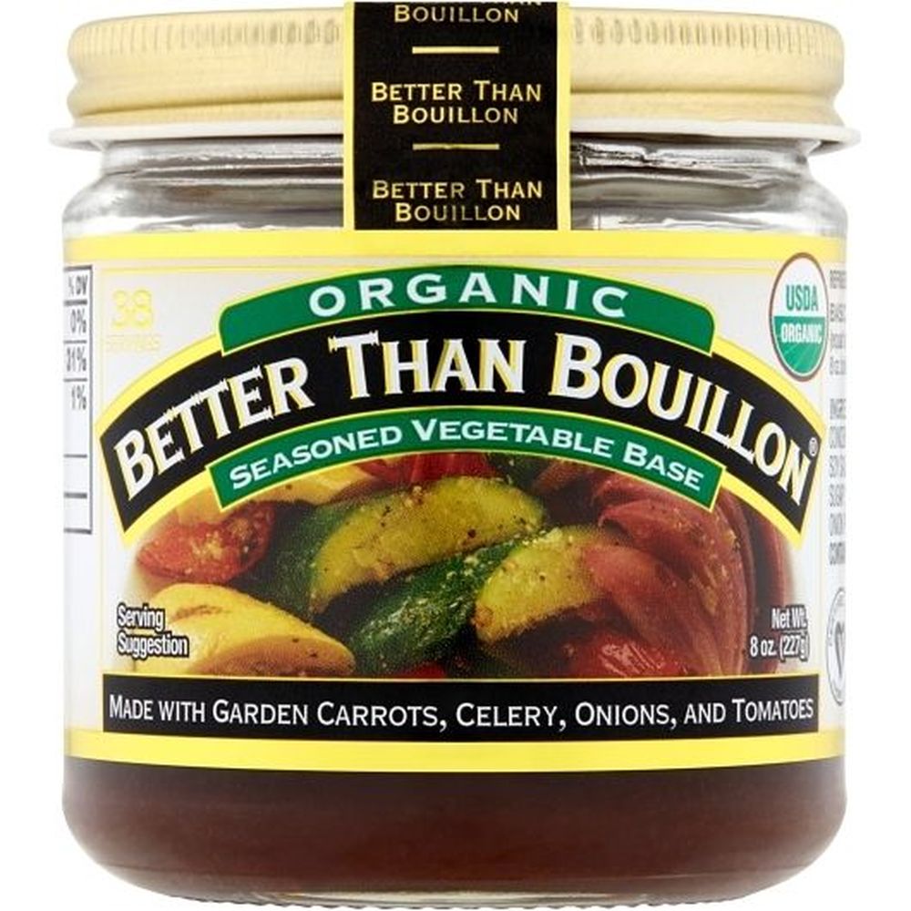 Better Than Bouillon Organic Vegetable Base, 8 Ounce - 6 per case