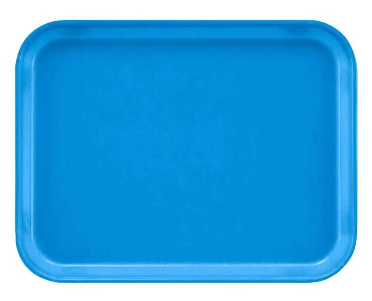 Cambro Fiberglass Market Display Tray, Blue, 11.5 x 17.75 x 1 inch -- 12 per case.