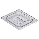 Cambro Camwear Polycarbonate Clear Sixth Pan Cover with Handle