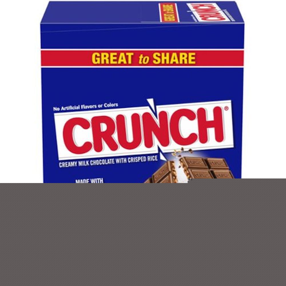 Crunch Giant Chocolate Bar, 4.4 Ounce - 12 per pack -- 2 packs per case