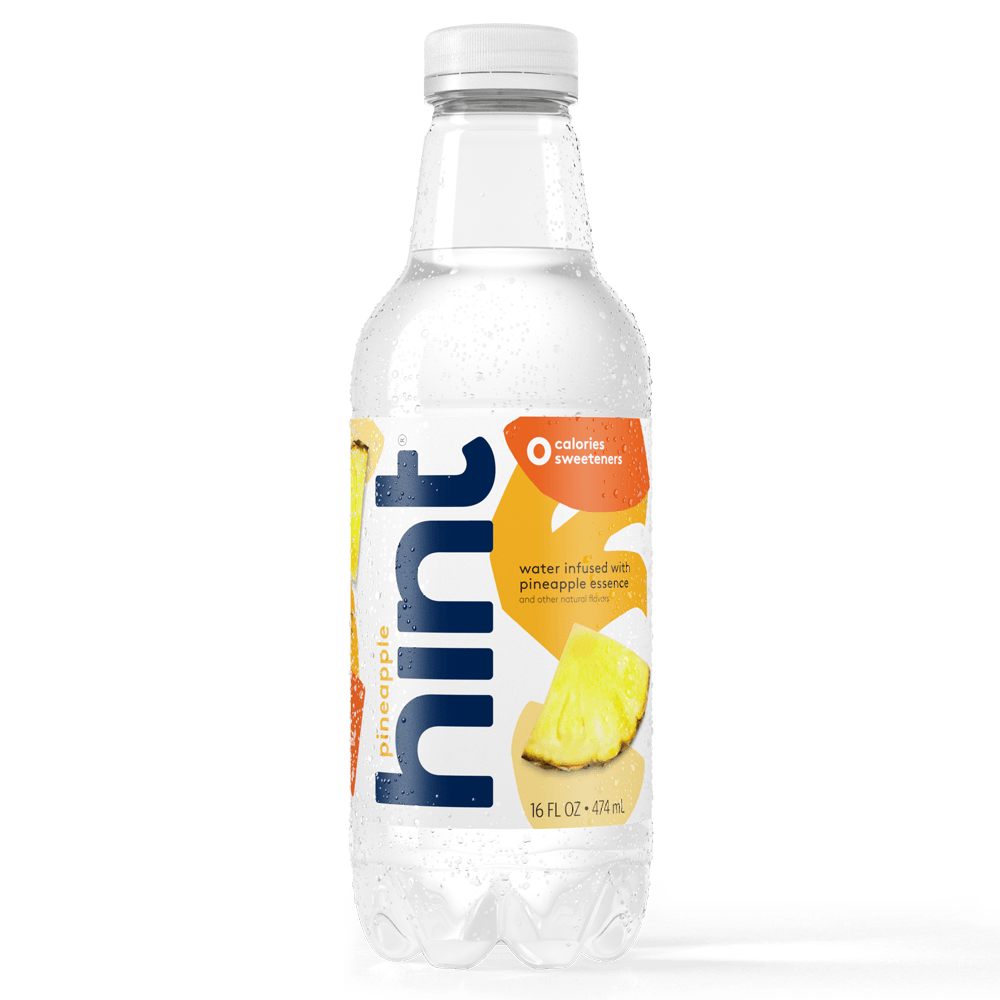 Hint Pineapple Infused Water, 16 Fluid Ounce -- 12 per case