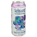Leisure Wild Blueberry Hydration Electrolyte Refresher Water, 16 Fluid Ounce -- 12 per case