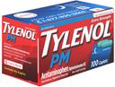 Tylenol Pm Extra Strength Caplets, 100 per unit -- 8 per case