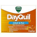 Vicks Dayquil Cold and Flu Liquid Caps - 8 per pack -- 24 packs per case