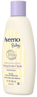 Aveeno Baby Lavender and Vanilla Scented Calming Comfort Bath, 8 Fluid Ounce -- 24 per case