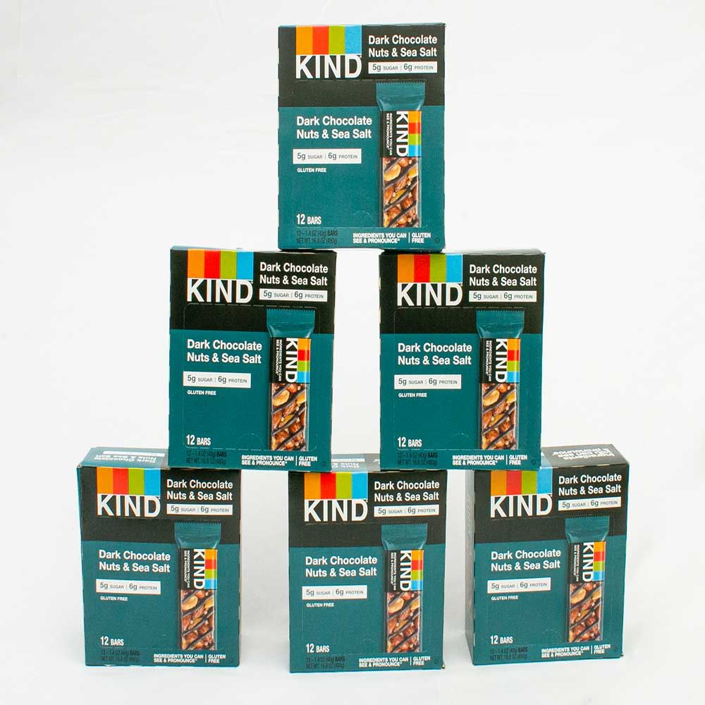 Kind Dark Chocolate And Sea Salt Bar, 1.4 Ounce -- 72 Per Case