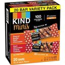 Kind Peanut Butter Dark Chocolate and Dark Chocolate Cherry Cashew Mini Bar, 14.1 Ounce -- 4 per case