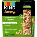 Kind Savory Roasted Nut and Jalapeno Snack Bar, 1.4 Ounce -- 36 per case