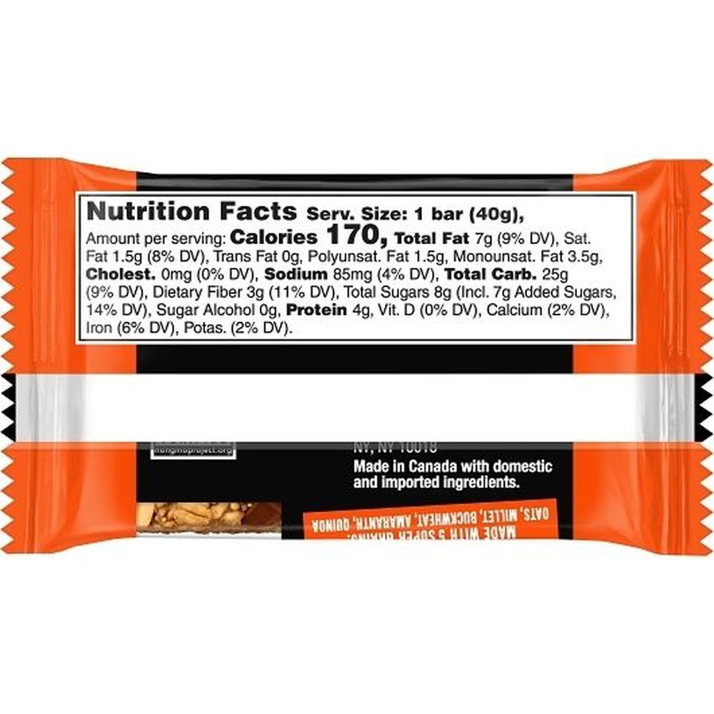 Kind Health Grains Peanut Butter Dark Chocolate Energy Bar, 1.4 Ounce - 40 per case