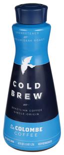 La Colombe Unsweetened Dark Roast Brazillian Cold Brew Coffee, 42 Fluid Ounce -- 6 per case